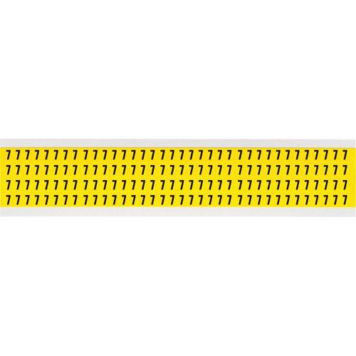 SZ121-Repositionable Individual Number and Letter Label