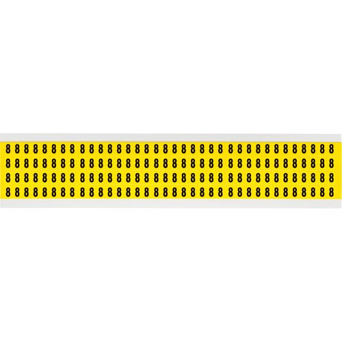 SZ122-Repositionable Individual Number and Letter Labels