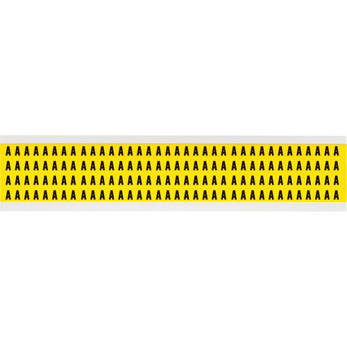 SZ124-Repositionable Individual Number and Letter Labels