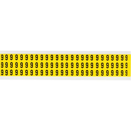 SZ164-Repositionable Individual Number and Letter Labels