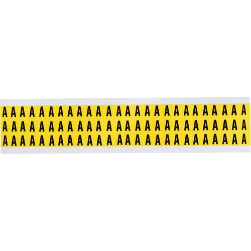 SZ165-Repositionable Individual Number and Letter Labels