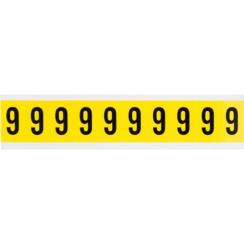 SZ250-Repositionable Individual Number and Letter Labels