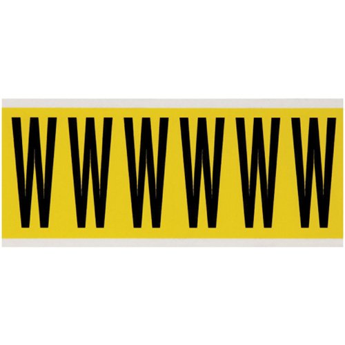 SZ367-Repositionable Individual Number & Letter Labels