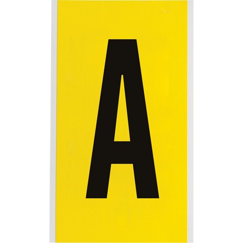 SZ422-Repositionable Individual Number and Letter Label