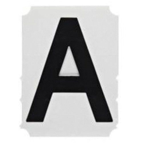 SZ507-Quick-Align® Individual Gothic Number and Letter Labels