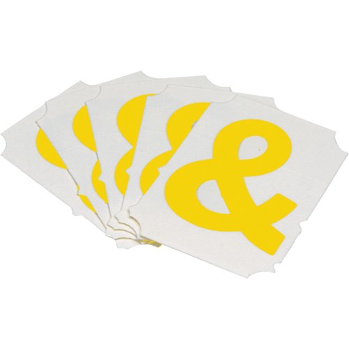 SZ696-Quick-Align® Individual Gothic Number & Letter Labels