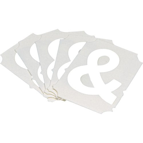 SZ776-Quick-Align® Individual Gothic Number & Letter Labels
