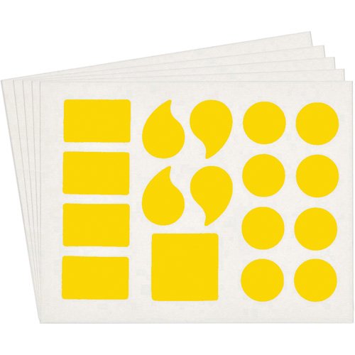 SZ884-Quick-Align® Individual Gothic Number & Letter Labels