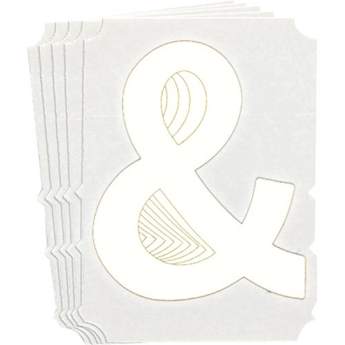 SZ937-Quick-Align® Individual Gothic Number & Letter Labels