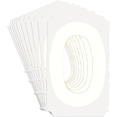 SZ938-Quick-Align® Individual Gothic Number and Letter Labels