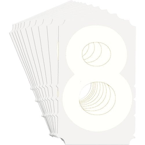 SZ946-Quick-Align® Individual Gothic Number and Letter Labels