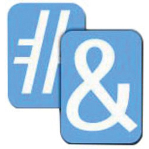 SZ965-Quick-Align® Individual Gothic Number & Letter Labels
