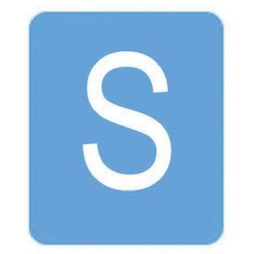 SZ968-Quick-Align® Individual Gothic Number & Letter Labels