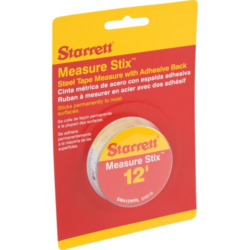 TBD914-Measure Stix™ Steel Measuring Tape with Adhesive Backing