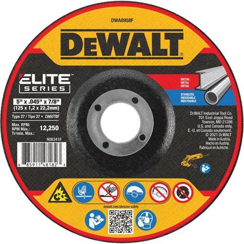 TCU082-Elite™ Series Metal Cut-Off Wheel