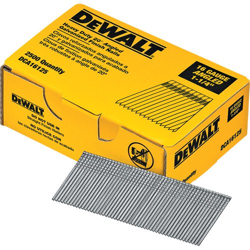 TMB013-16 Gauge Angled Finish Nails