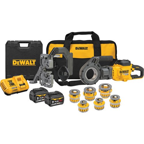 UAJ169-FlexVolt® Max* Cordless Pipe Threader Kit with Dieheads
