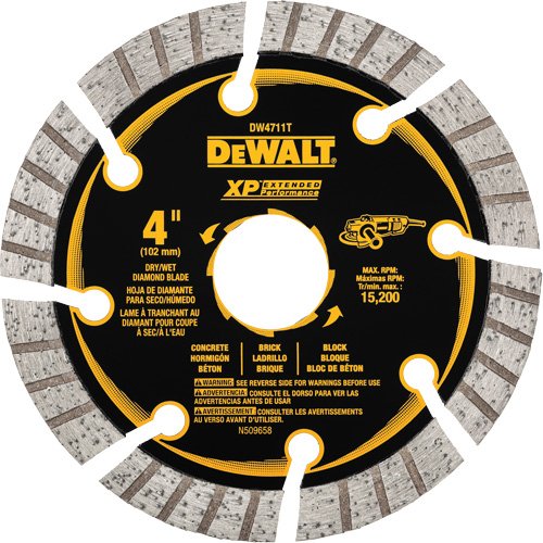 UAJ629-HP™ Turbo Segmented Rim Diamond Saw Blade