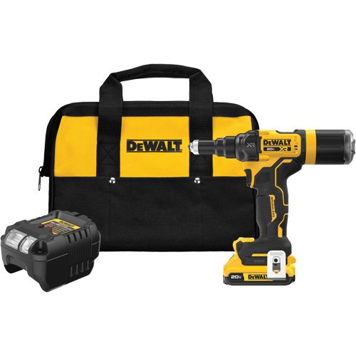 UAX428-XR® Brushless Cordless 3/16" Rivet Tool Kit