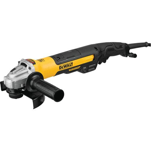 UAX847-Brushless Small Angle Grinder, Rat Tail with Kickback Brake & No Lock-On