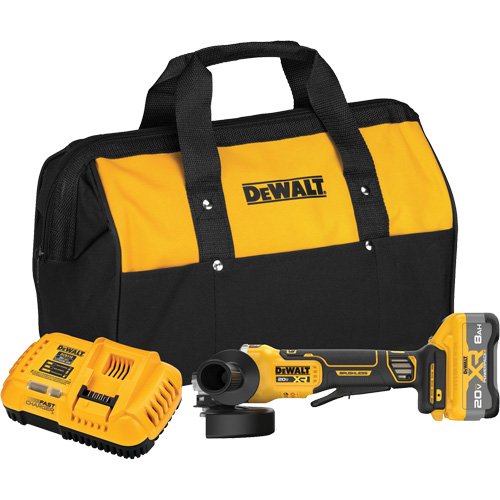 UAY455-MAX* XR® Brushless Cordless Angle Grinder Kit with XR POWERPACK™