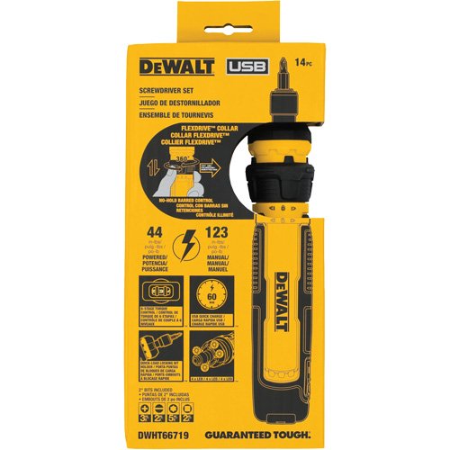 UAY462-14-Piece Cordless Screwdriver Set with FLEXDRIVE™ Control