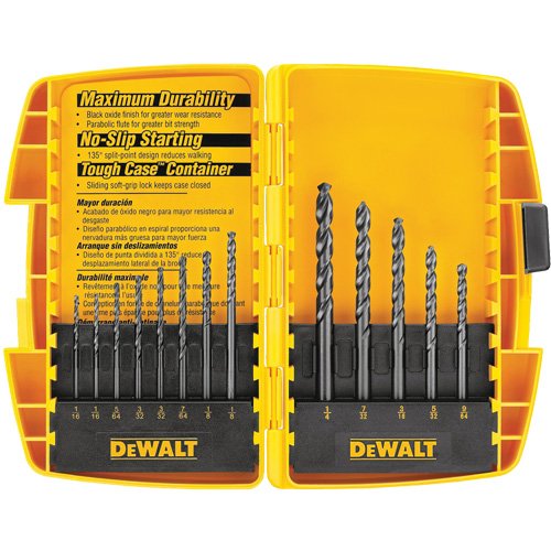 WP247-Black & Gold Drill Bit Set