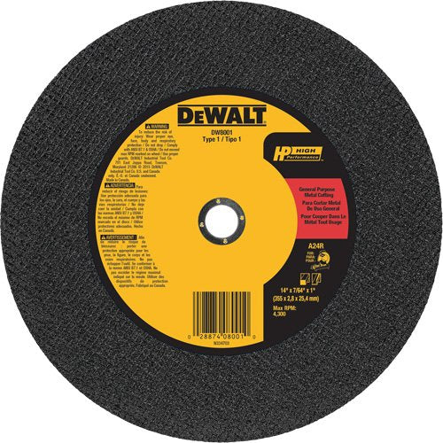 WP718-General Purpose Metal Cutting Chop Saw Wheel