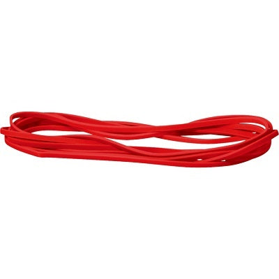 Rubber Bands-1/8"W X 7"L, #117B Red, 12/Pack