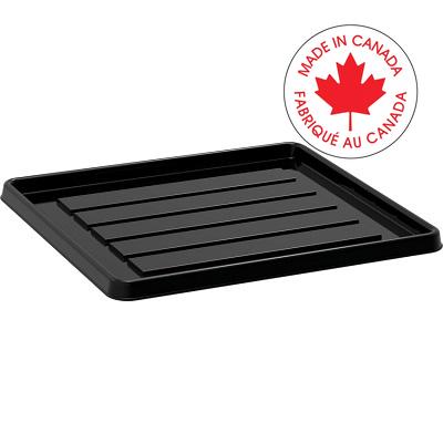 Boot Tray-Storex, Small 12" X 11", Black