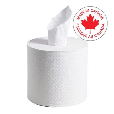 Paper Towel-Metro Centre Pull 2-Ply 8" X 600' White