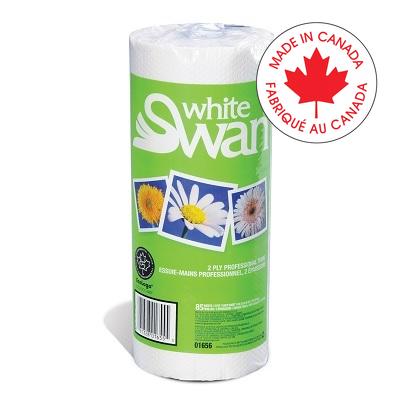 Paper Towel-White Swan, 2-Ply 80 Sheets/Roll, 30 Rolls/Ct