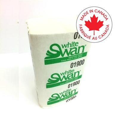 Paper Towel-Single Fold White, White Swan