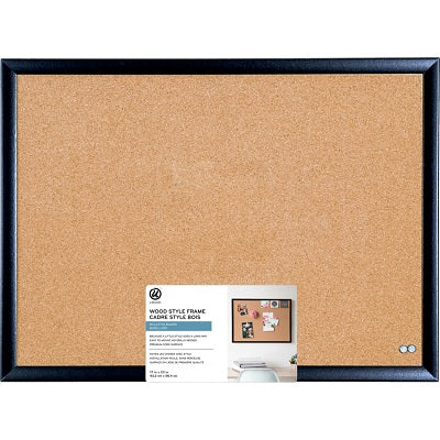 Bulletin Board-Cork With Black Frame  17" X 23"