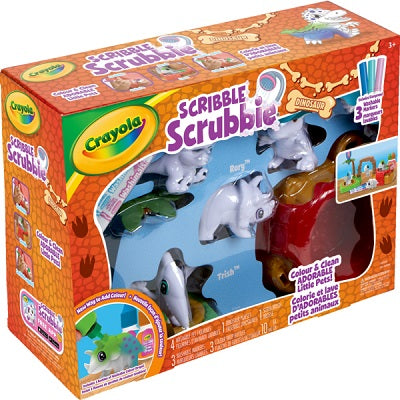 Scribble Scrubbie Set, Crayola, Dinosaur