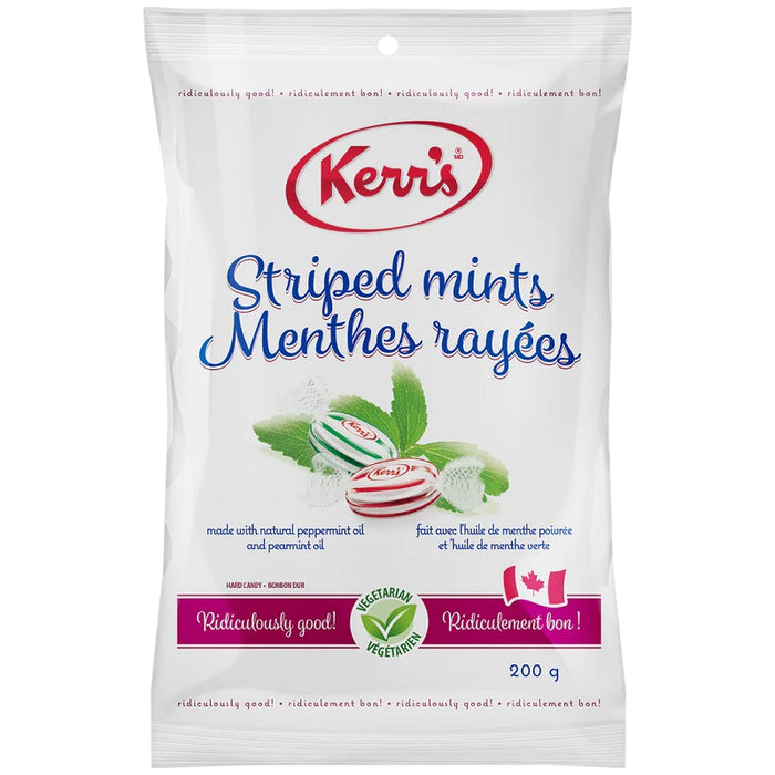 Candy-Kerr'S Striped Mints 200G