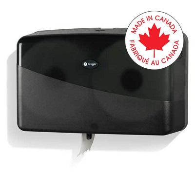Toilet Paper Dispenser-Noir Mini-Max Jbt, Smoke Black