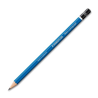 Pencils-Drawing Mars Lumograph, 3H  6/Bx