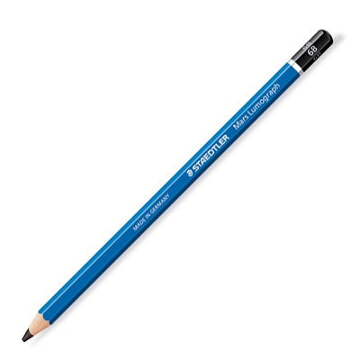 Pencils-Drawing Mars Lumograph, 6B  6/Bx