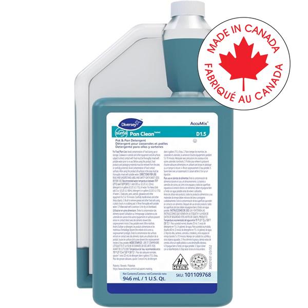 Dish Soap-Suma Pan Cleaner, Pot & Pan 946Ml  6/Ct