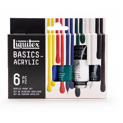 Paint-Acrylic Liquitex 6 X 22 Ml. Tubes