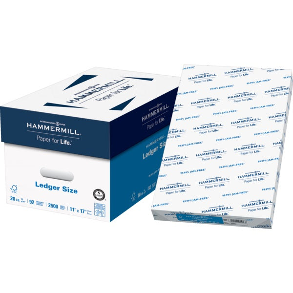 Paper-Hammermill Copy, 11" X 17" 20Lb. 92 Bright