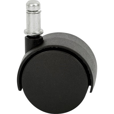 Caster-Carpet, Twin Wheel 2", Black