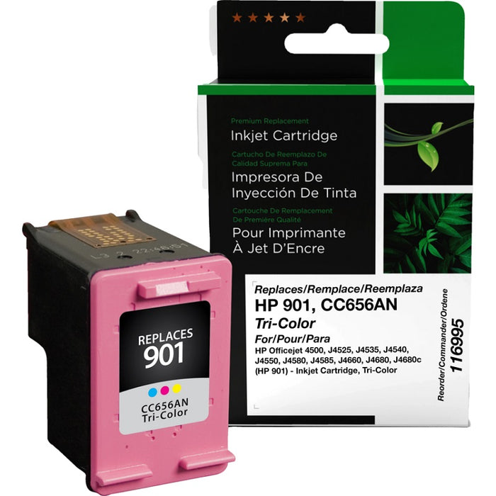 Inkjet Cartridge-Hp #901 Cc656An Compatible Colour