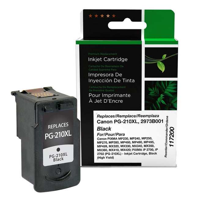 Inkjet Cartridge-Canon Pg-210Xl Compatible, Black