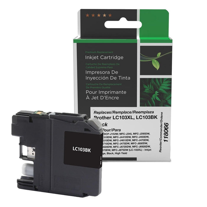 Inkjet Cartridge-Brother Lc103Bks Compatible Black