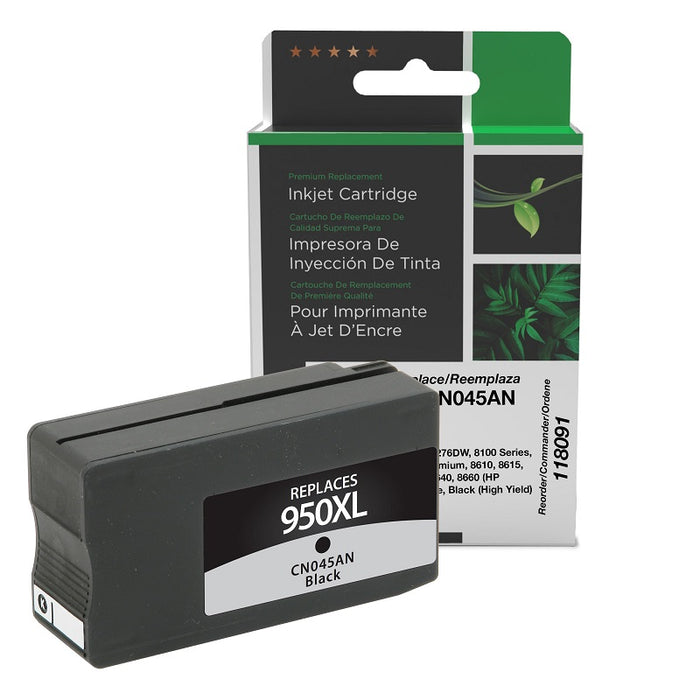 Inkjet Cartridge-Hp #950Xl Cn045An Compatible Black