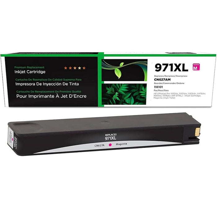 Inkjet Cartridge-Hp #971Xl Ch627Am Compatible Magenta