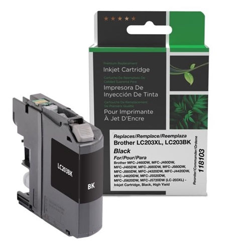 Inkjet Cartridge-Brother Lc203Bks Compatible Black