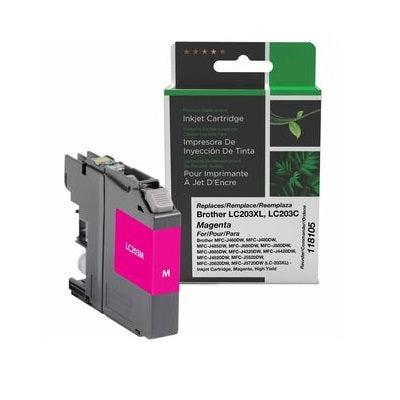 Inkjet Cartridge-Brother Lc203Ms Compatible Magenta